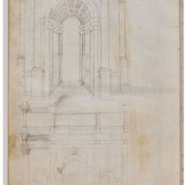 Drawings from Vitruvius and representing ancient monuments by Francesco di Giorgio Martini (around 1480s)